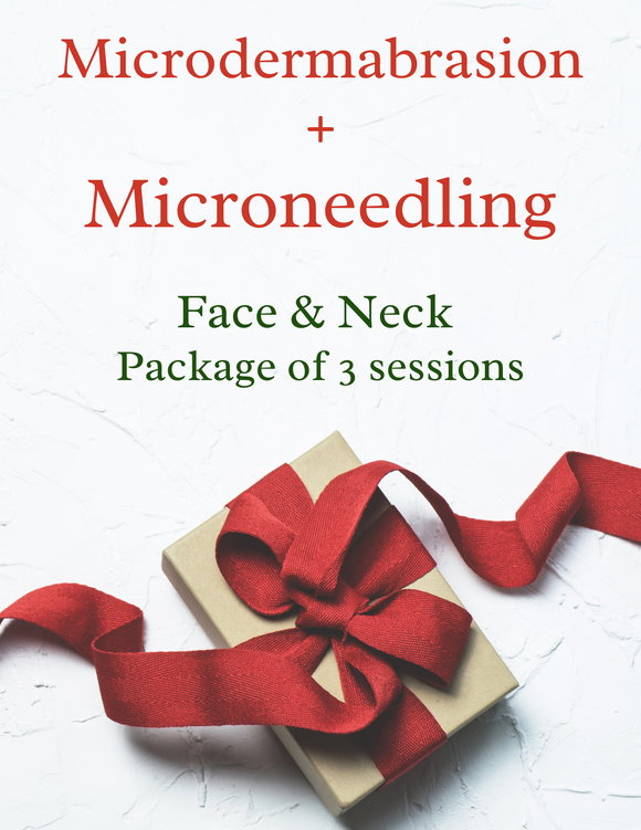 Microdermabrasion & Microneedling Package of 3 Sessions